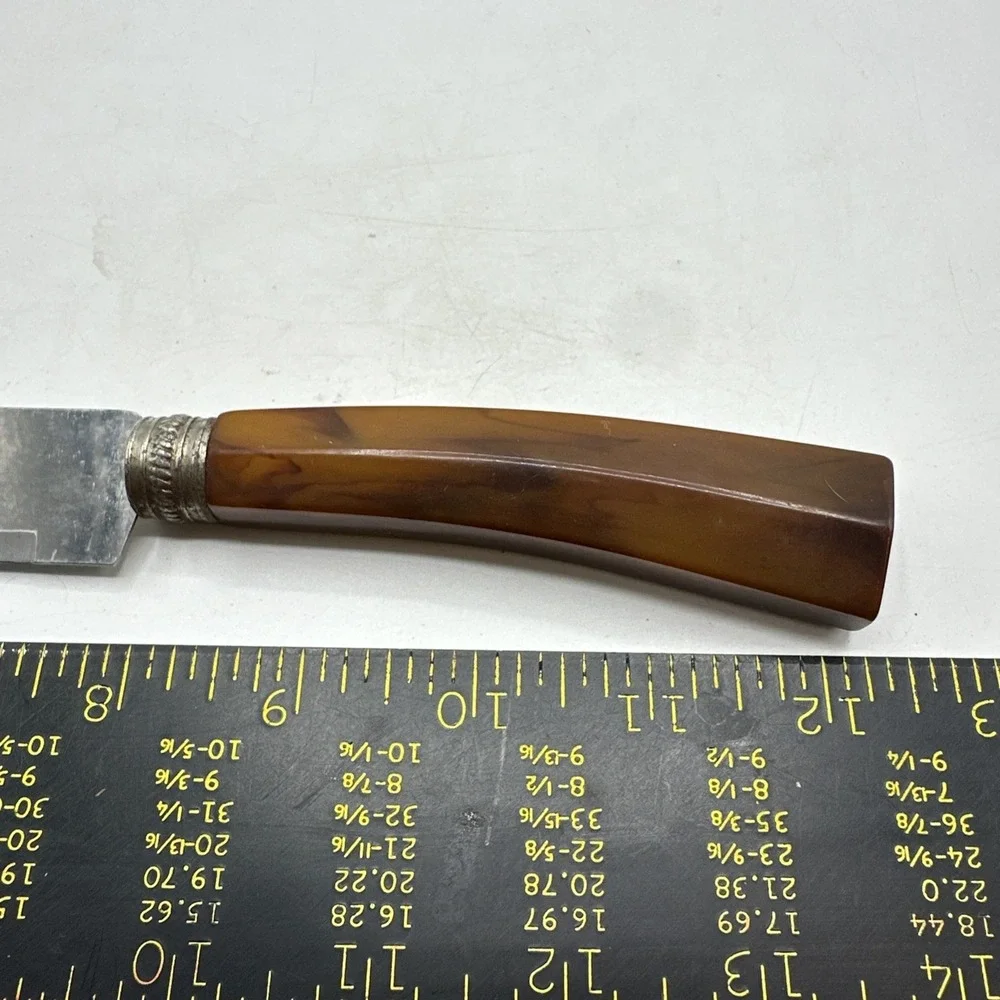 Large Vintage Cutting/Carving  Knife Bakelite Handle12